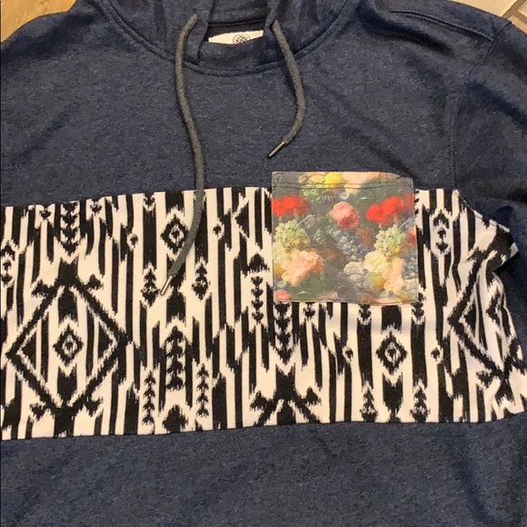 Men’s Medium “On the BYAS” Long Sleeve Hoodie - Picture 2 of 4